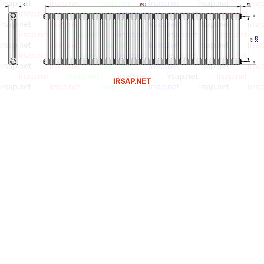 Радиатор IRSAP Tesi 31200/45 T30 CL 01